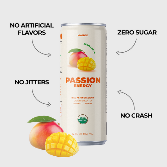 Variety 12 Pack Organic Passion Energy