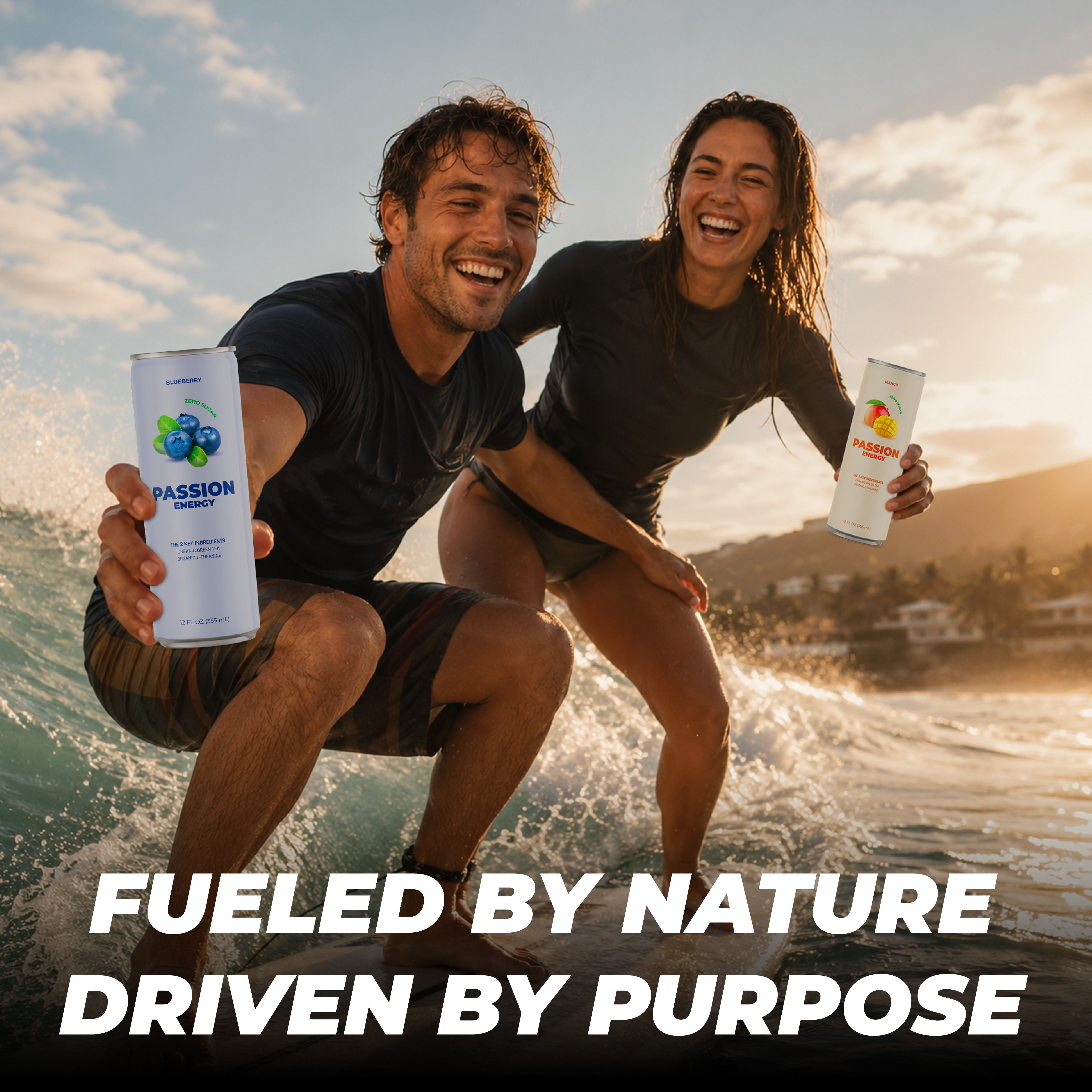 Variety 12 Pack Organic Passion Energy