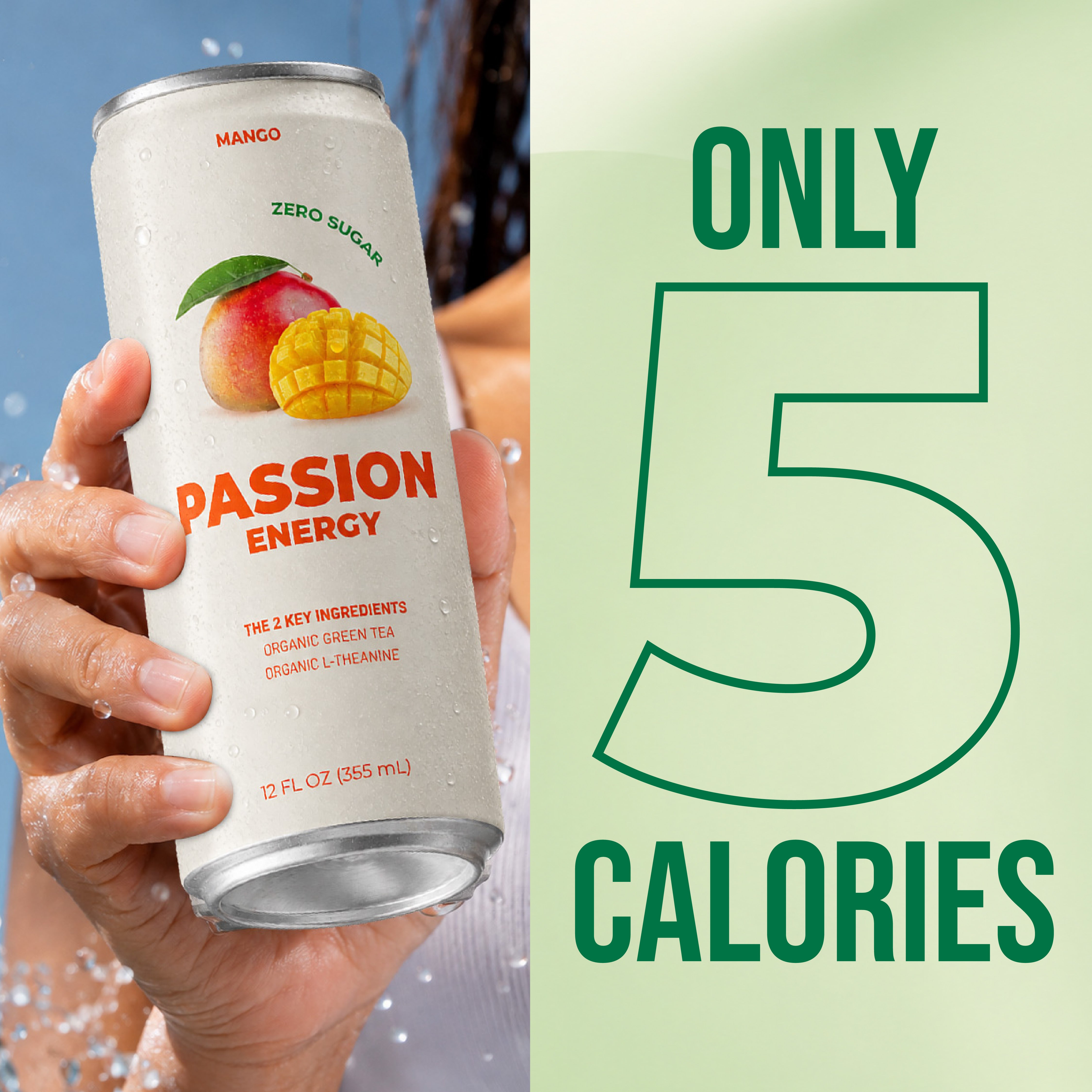 Variety 12 Pack Organic Passion Energy