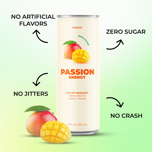 Variety 12 Pack Organic Passion Energy